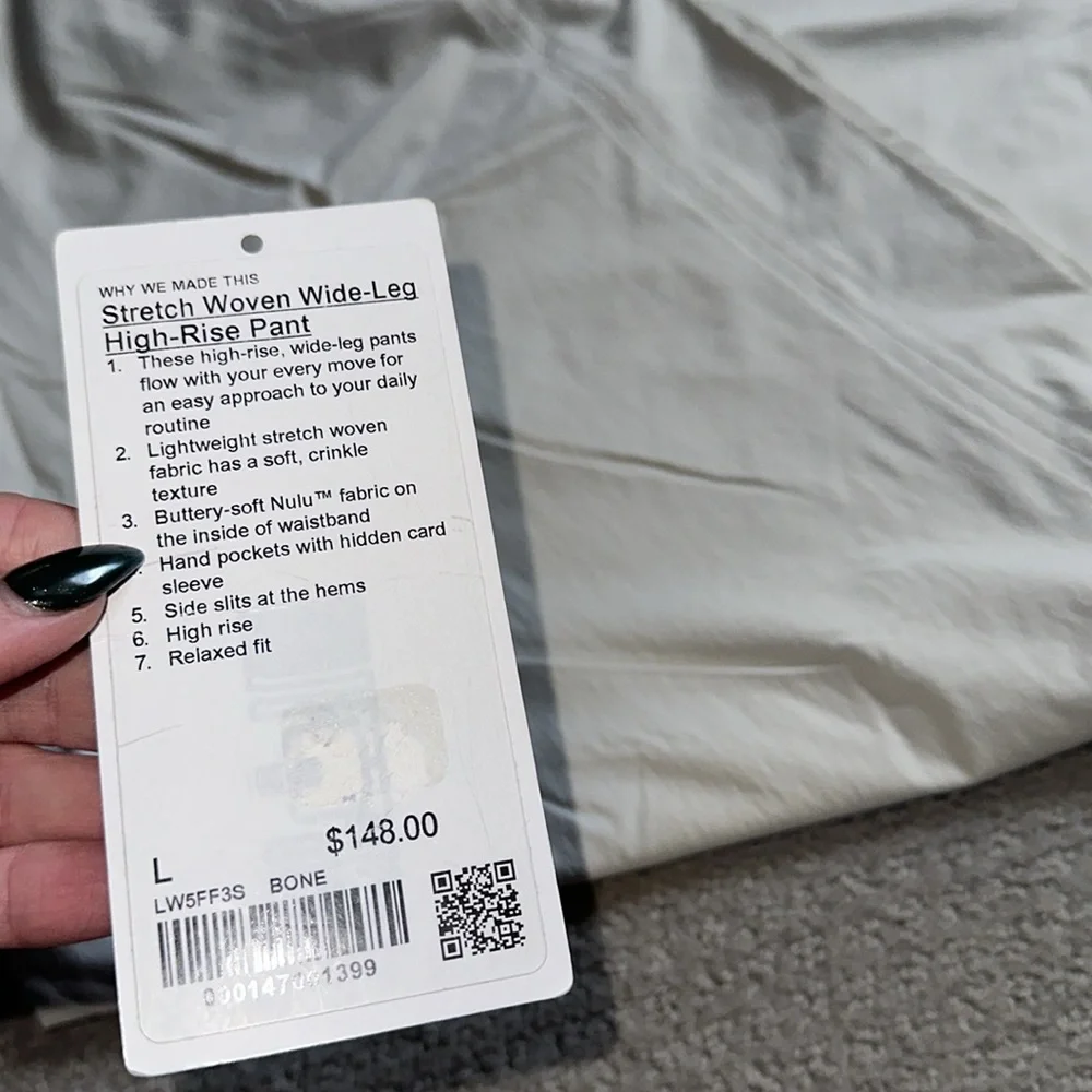 NWOT! Lululemon Stretch Wide Leg HR Pants - Picture 5 of 6